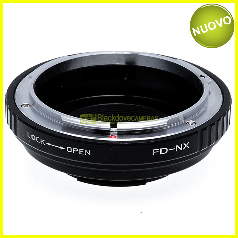 Adapter per obiettivi Canon FD su fotocamere Samsung NX (NX5-NX10-NX100 ecc.)