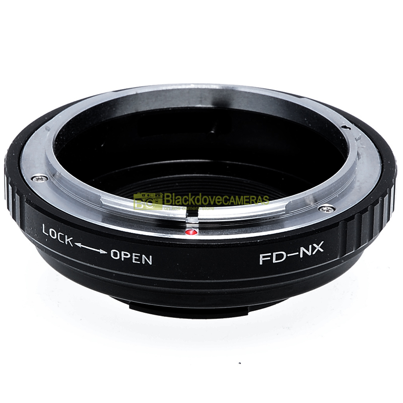Adapter per obiettivi Canon FD su fotocamere Samsung NX (NX5-NX10-NX100 ecc.)