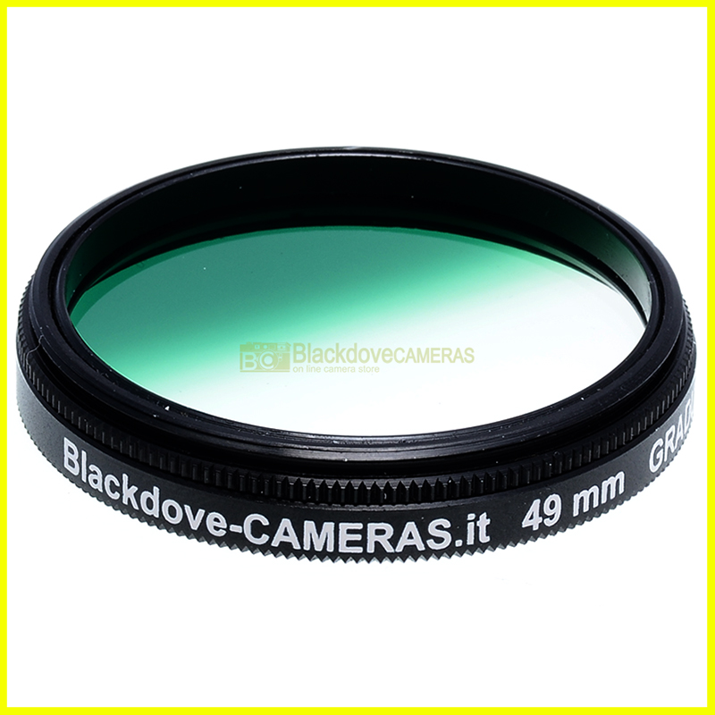 49mm. filtro digradante verde Blackdove Graduated green filter. Vite M49