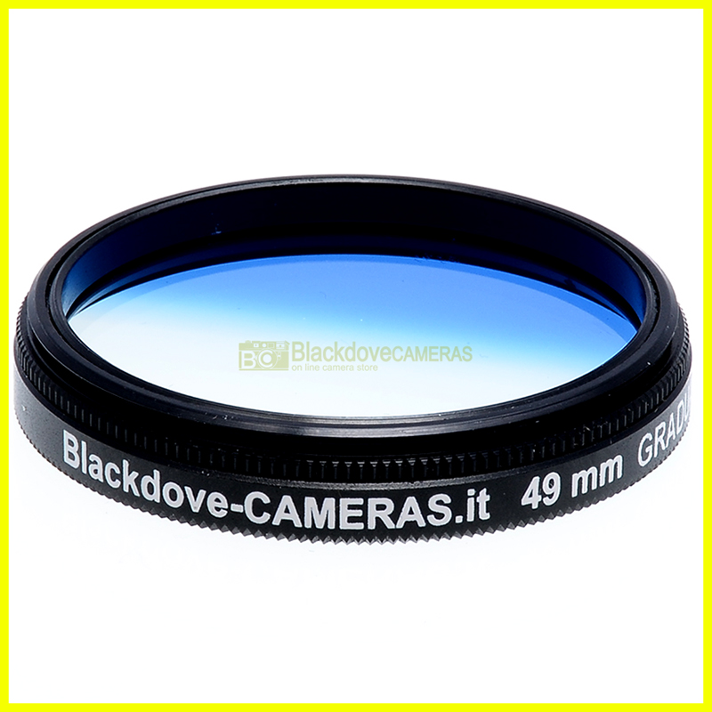 49mm. filtro digradante blu Blackdove Graduated blue filter. Vite M49