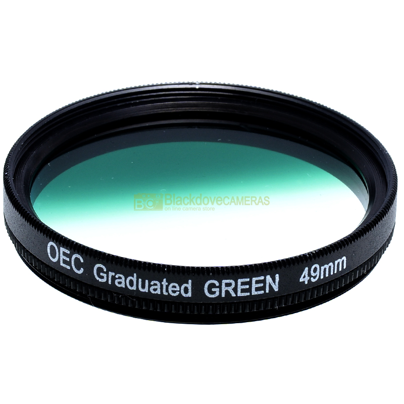 49mm. filtro digradante verde OEC. Graduated green filter. Vite M49