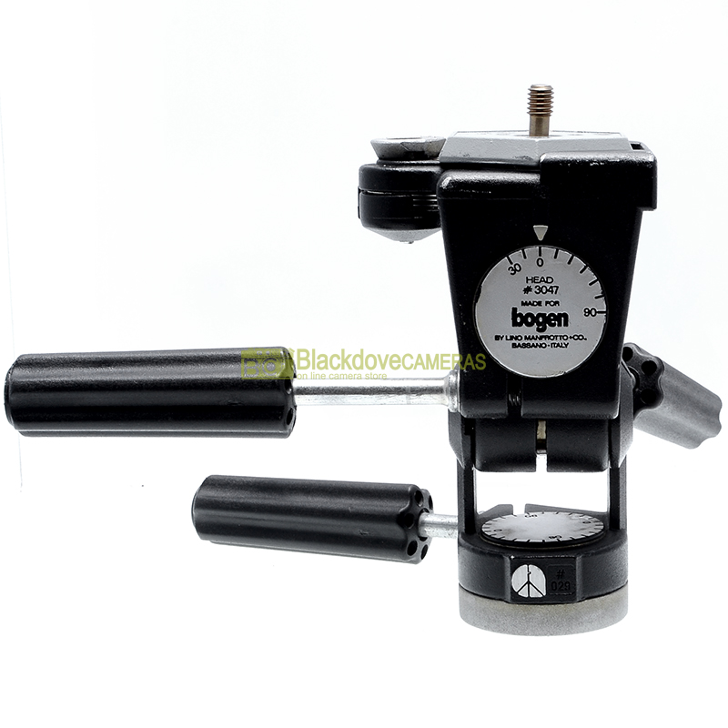 Testa cavalletto a tre movimenti universale Bogen 3047