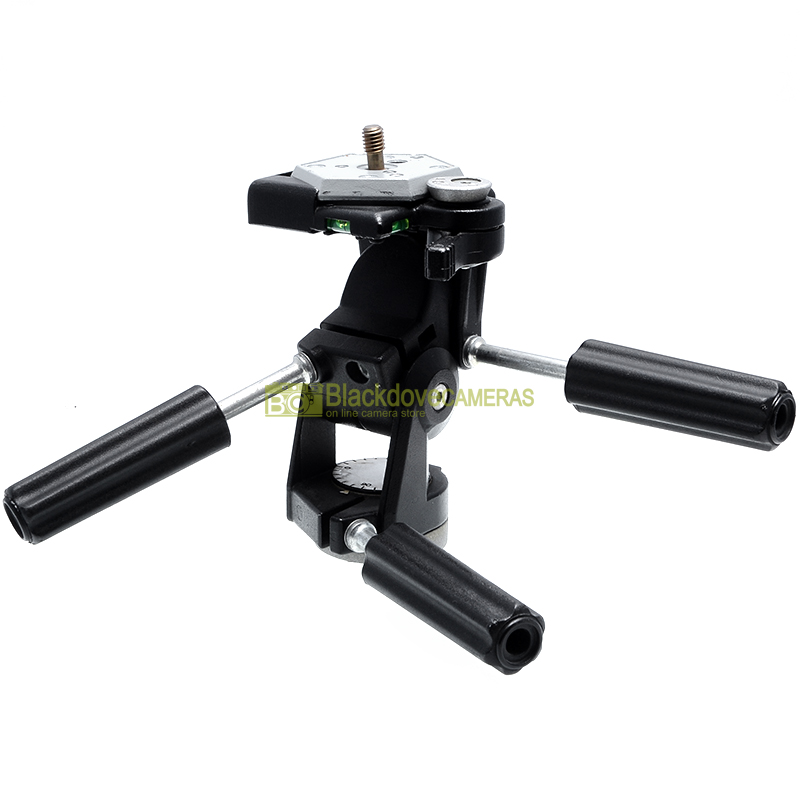 Testa cavalletto a tre movimenti universale Bogen 3047