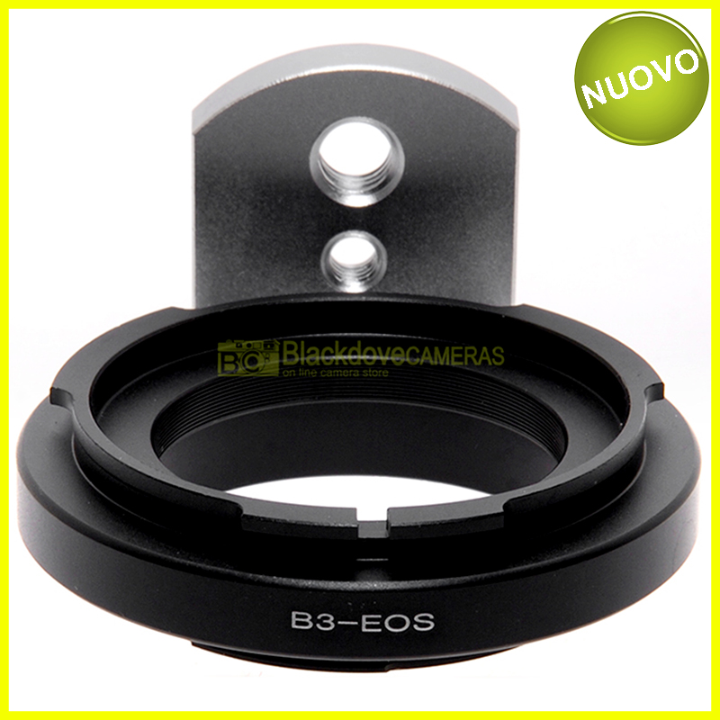 “Adapter per obiettivi con baionetta B3 su fotocamere Canon EOS. Adattatore EF-B3”