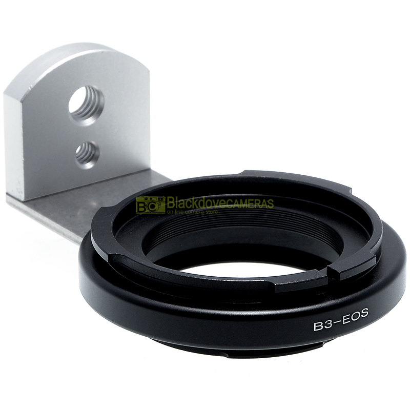 “Adapter per obiettivi con baionetta B3 su fotocamere Canon EOS. Adattatore EF-B3”