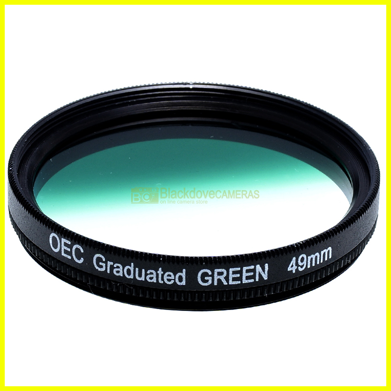 49mm. filtro digradante verde OEC. Graduated green filter. Vite M49