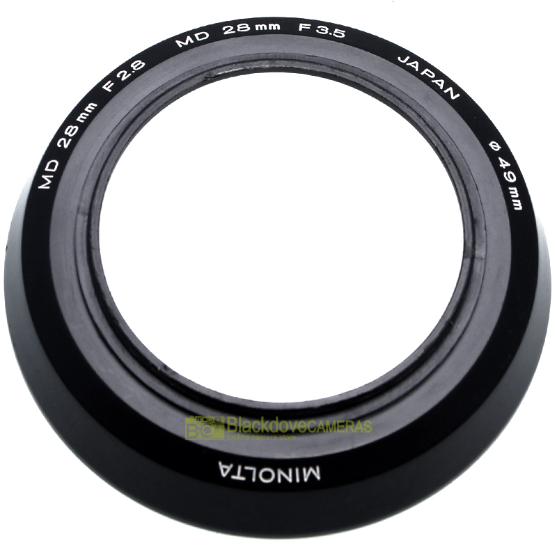 Paraluce Minolta per obiettivo MD 28mm f2 28mm f2,8 28mm f3,5 Parasole Lens hood