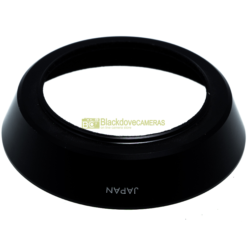 Paraluce Minolta per obiettivo MC 28mm f3,5 in metallo a vite 49mm Parasole hood