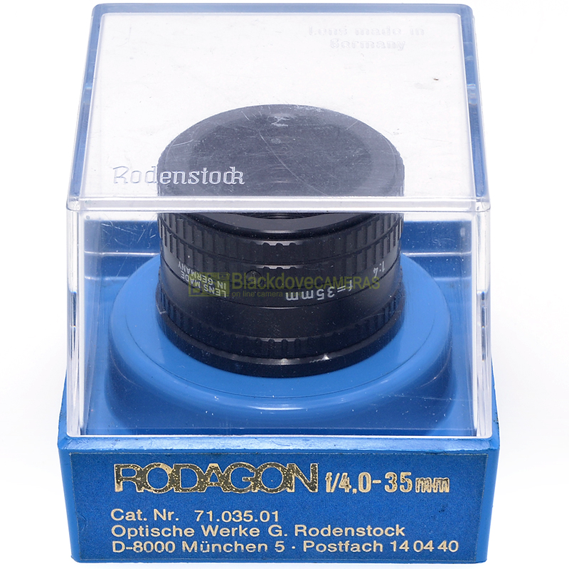 Rodenstock Rodagon 35mm. f4