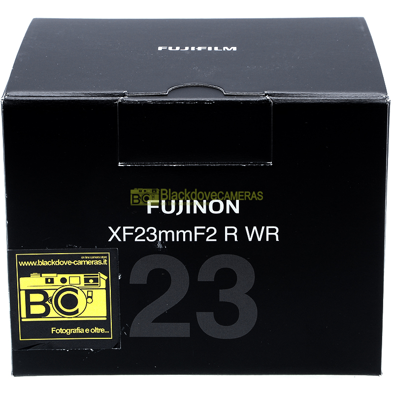 Fujifilm Fujinon XF 23mm. f2 R WR Silver