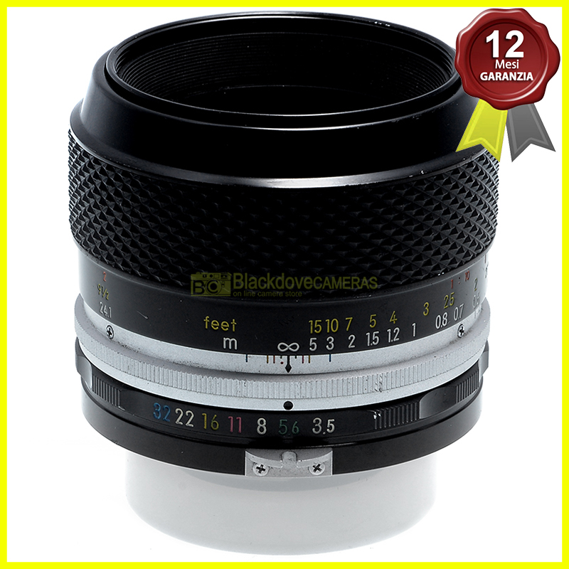 Nikon Micro Nikkor-P.C. 55mm f2,8 obiettivo per fotocamere a pellicola F non AI