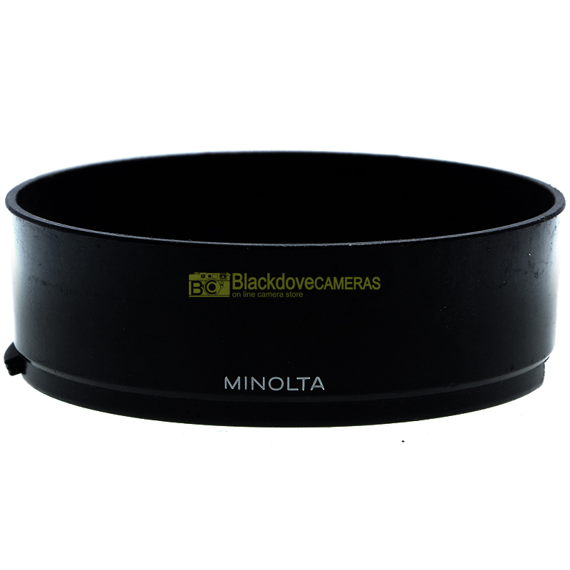Paraluce Minolta per obiettivo MD 35/105mm f3,5-4,5. Parasole. Genuine lens hood