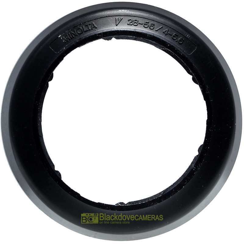 Paraluce Minolta per obiettivo Vectis 28/56mm f4-5,6 Parasole. Genuine lens hood