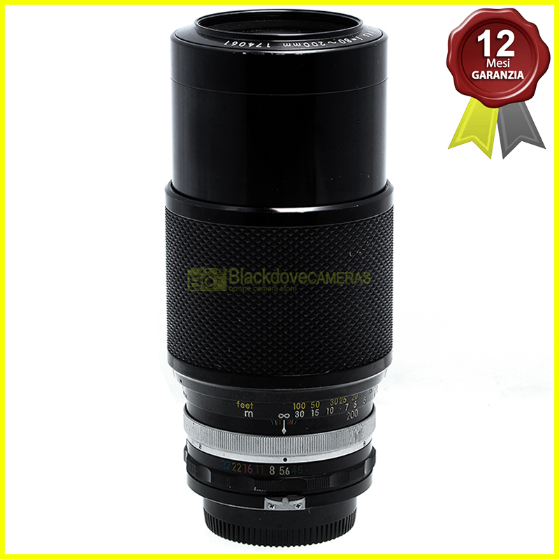 Nikon AI Zoom Nikkor 80/200mm f4,5 obiettivo per fotocamere reflex. Camera lens