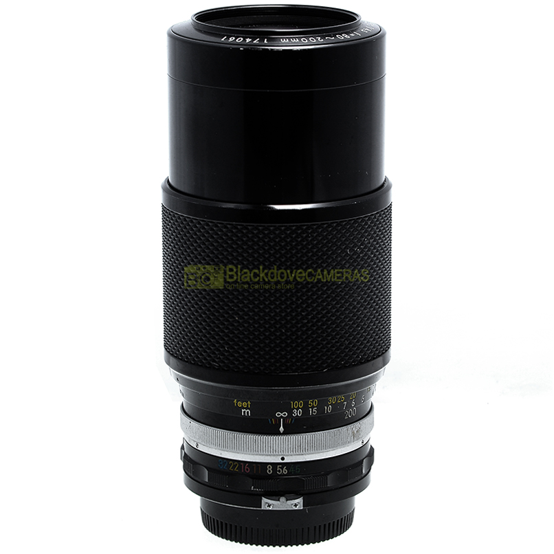 Nikon AI Zoom Nikkor 80/200mm f4,5 obiettivo per fotocamere reflex. Camera lens