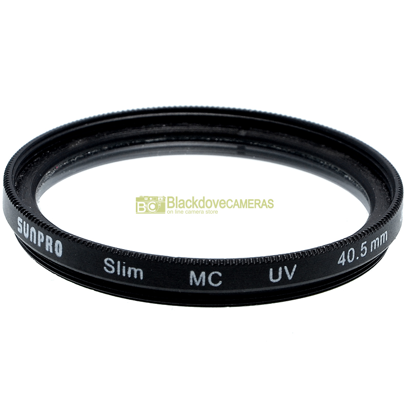 40,5mm. filtro UV Sunpro Slim, per obiettivi M40,5. Camera Ultra Violet Filter.