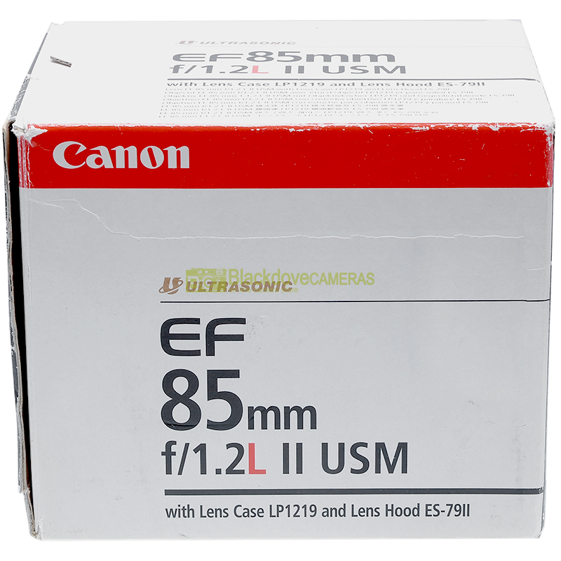 Canon EF 85mm. f1,2 L II USM
