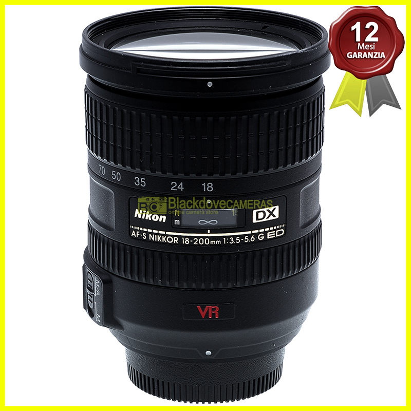 Nikon AF-S Nikkor 18/135mm f3,5-5,6 G DX obiettivo zoom per reflex digitali.