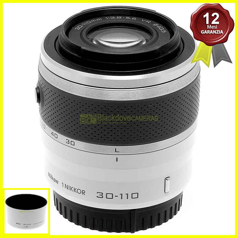 Nikon 1 Zoom Nikkor 30-110mm f3,8-5,6 VR Obiettivo per fotocamere mirrorless