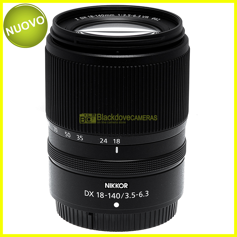 Nikon Z 18/140mm. f3,5-5,6 S VR DX Obiettivo zoom AF per fotocamere mirrorless.