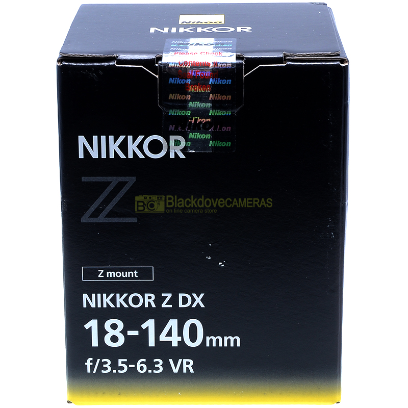 Nikon Z 18/140mm. f3,5-5,6 S VR DX