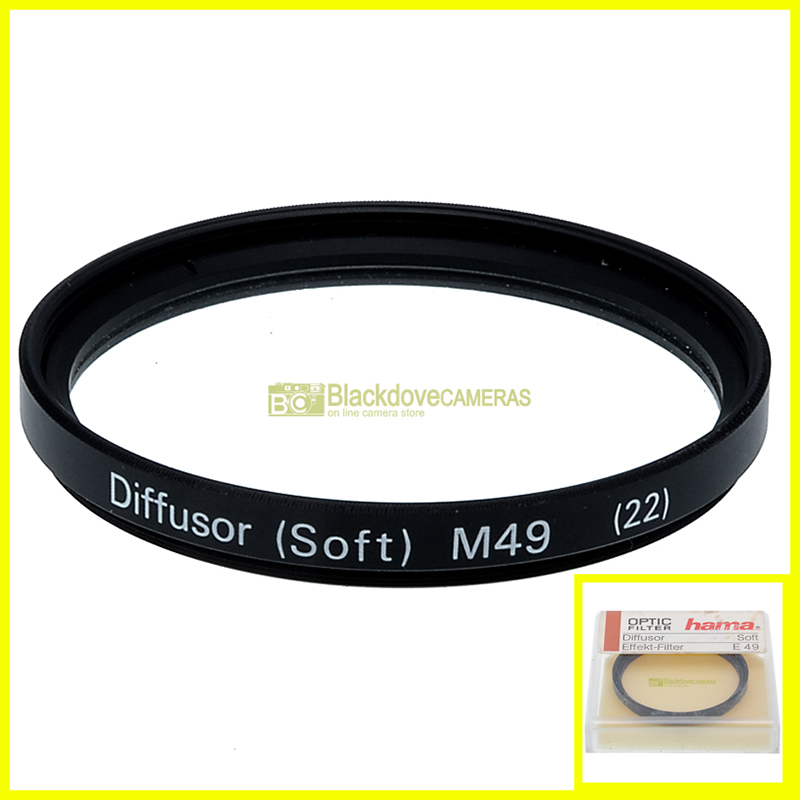 49mm filtro creativo Diffusor (Soft) Hama per obiettivi M49 camera lens filter