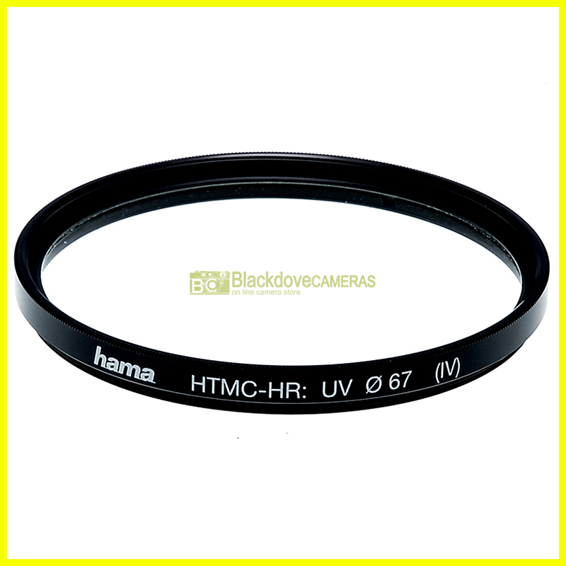 Filtre UV Hama HTMC-HR 67 mm pour objectifs à visser M67 Filtre UltraViolet