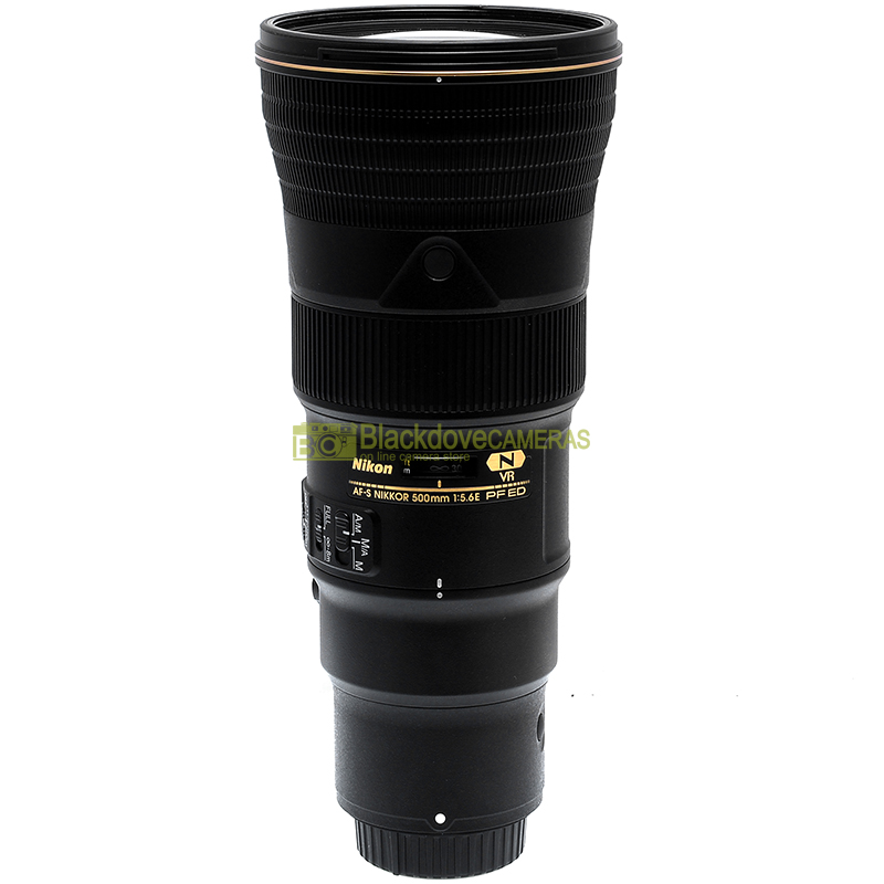 Nikon AF-S Nikkor 500mm f5,6E PF ED VR N Teleobiettivo Full Frame. Nital.