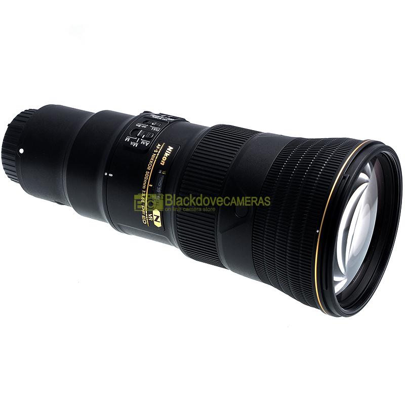 Nikon AF-S Nikkor 500mm f5,6E PF ED VR N Teleobiettivo Full Frame. Nital.