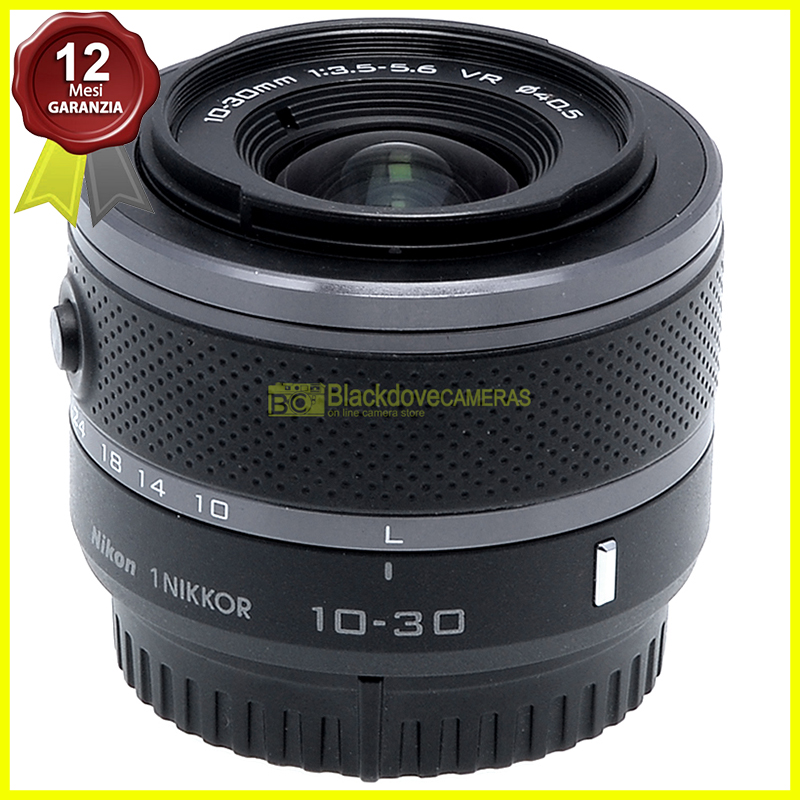 Nikon 1 Zoom Nikkor 10/30mm f3,5-5,6 VR Obiettivo per fotocamere mirrorless