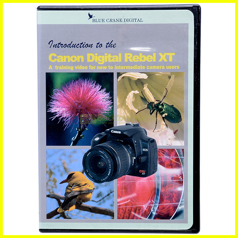 “DVD Canon Digital Rebel XT (350D) Training video for camera users. English.”