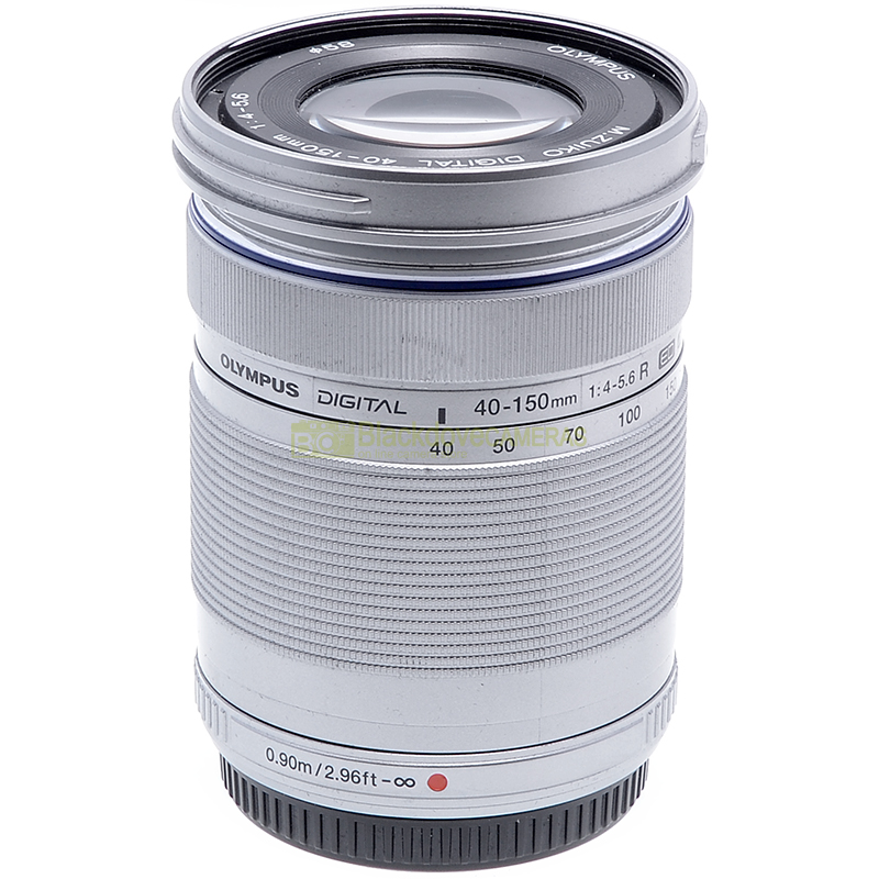 Olympus M Zuiko 40/150mm f4-5,6 R ED digital Obiettivo per micro 4/3. MFT lens.