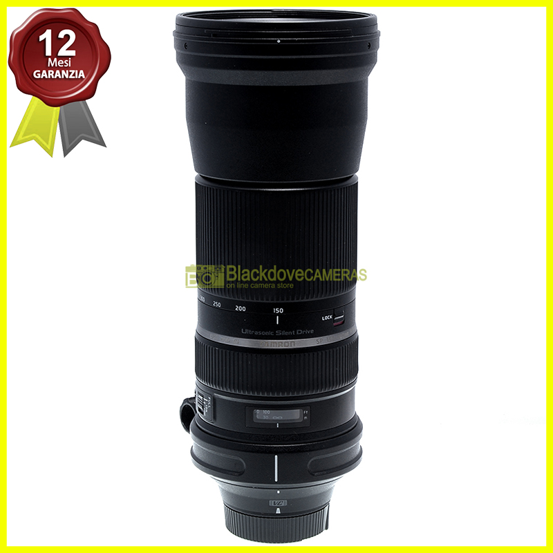 Tamron AF 150/600mm f5-6,3 Di VC USD obiettivo full frame per fotocamere Nikon