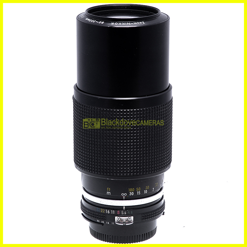 Nikon AI Zoom Nikkor 80/200mm f4,5 obiettivo per fotocamere reflex. Camera lens