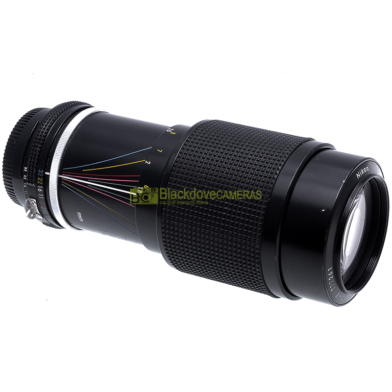 Nikon AI Zoom Nikkor 80/200mm f4,5 obiettivo per fotocamere reflex. Camera lens