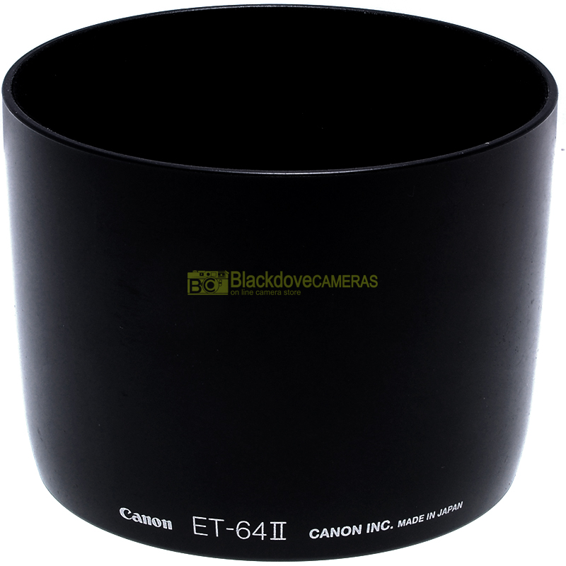 “Canon paraluce ET-64 II originale per obiettivo EF 75/300mm. f4.5,6 IS. ET64 II”