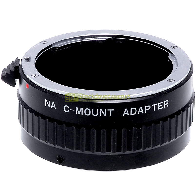 “Adapter Cine 16mm - Nikon per obiettivi Nikon su vite C-mount. Anello adattatore”