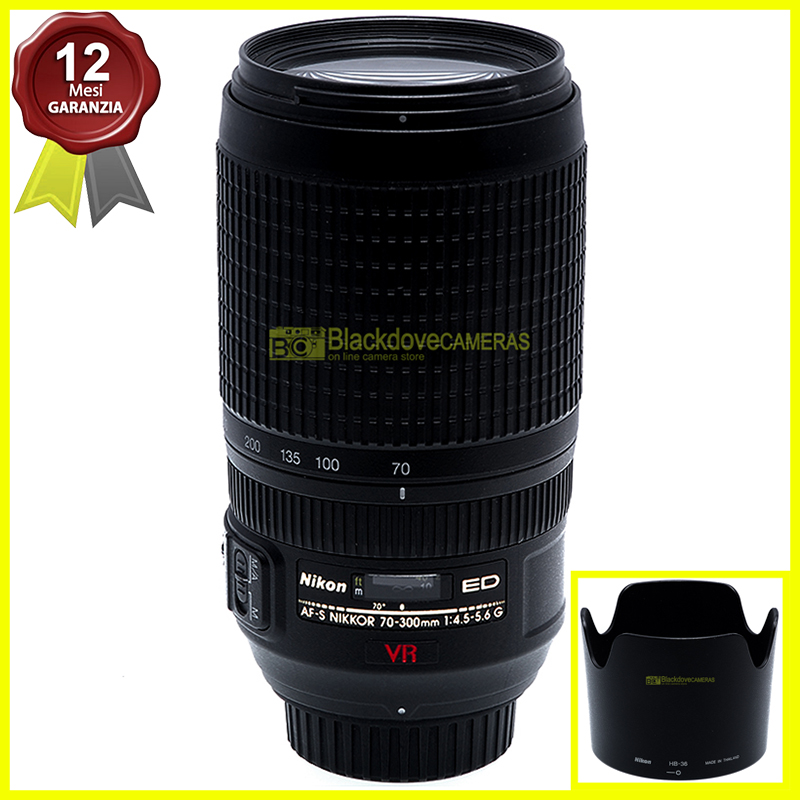 Nikon AF-S Nikkor 70/300mm f4,5-5,6 G ED VR
