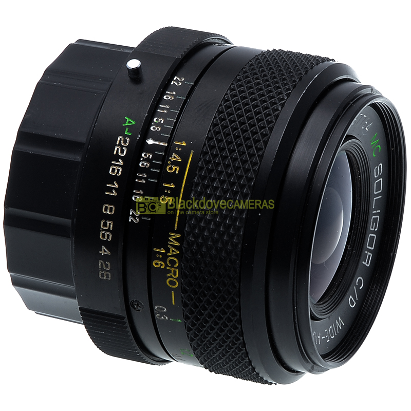 Soligor C/D Wide-Auto 28mm f2,8 MC Macro obiettivo per fotocamere reflex Pentax