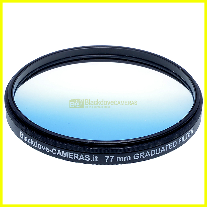 77mm. filtro digradante blu Blackdove-cameras Graduated blue filter. Vite M77