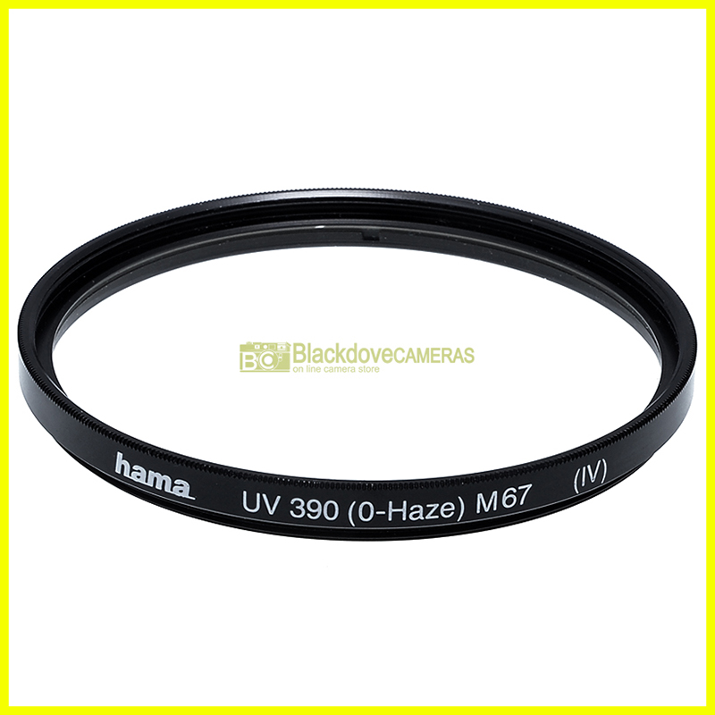 67mm Filtro UV Coated Hama per obiettivi a vite M67 UltraViolet filter