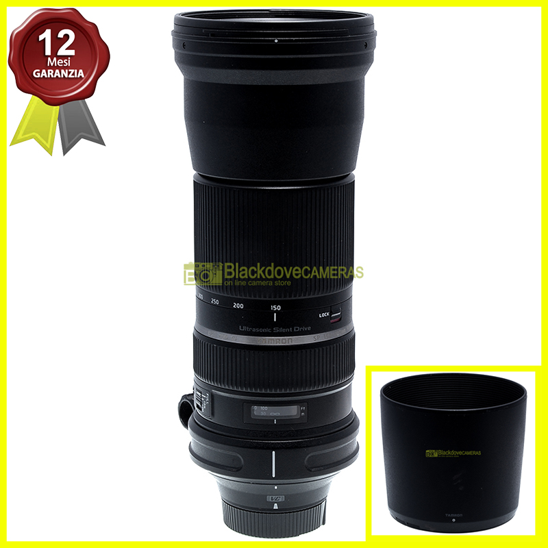Tamron AF 150/600mm f5-6,3 Di VC USD obiettivo full frame per fotocamere Nikon