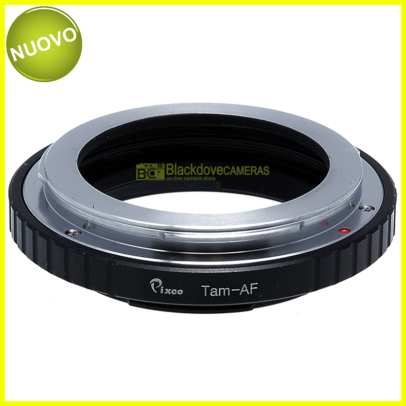“Adapter per obiettivi Tamron adaptall su fotocamere Minolta AF e Sony A-mount”