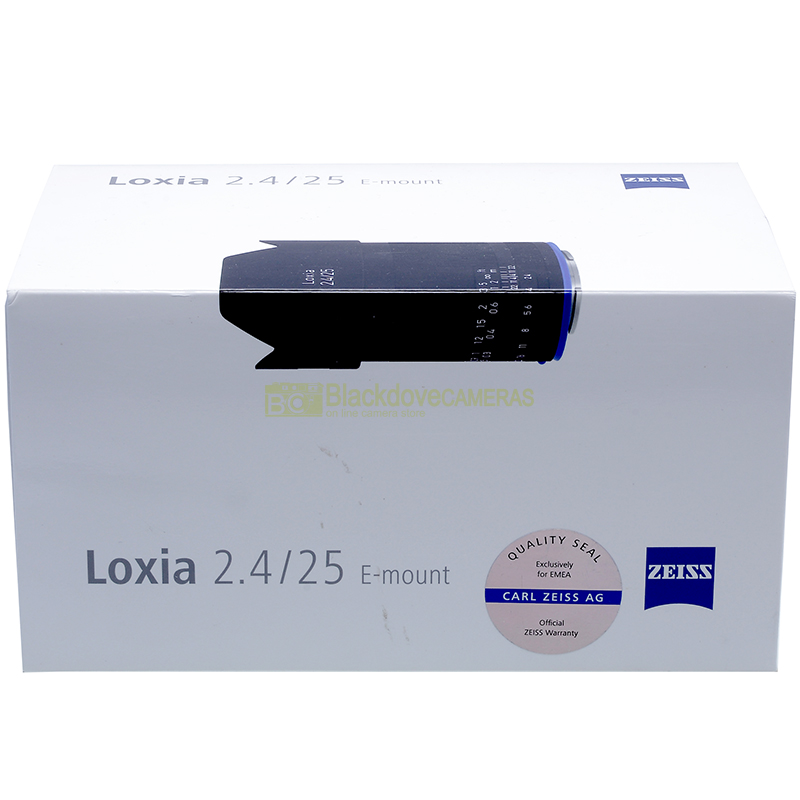Carl Zeiss Loxia 25mm. f2,4 obiettivo full frame per fotocamere Sony E-Mount/NEX