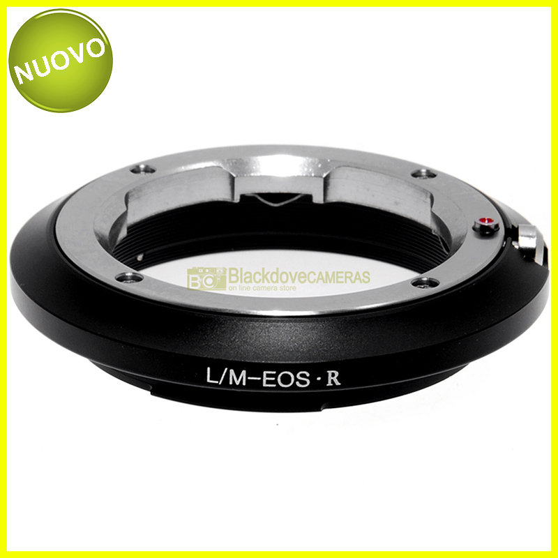 “Adapter per obiettivi Leica M su fotocamera Canon EOS R mirrorless. Adattatore.”