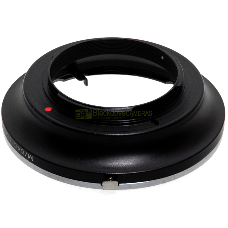 “Nikon adapter x montare obiettivi Mamiya innesto 645 su corpi Nikon. Adattatore.”