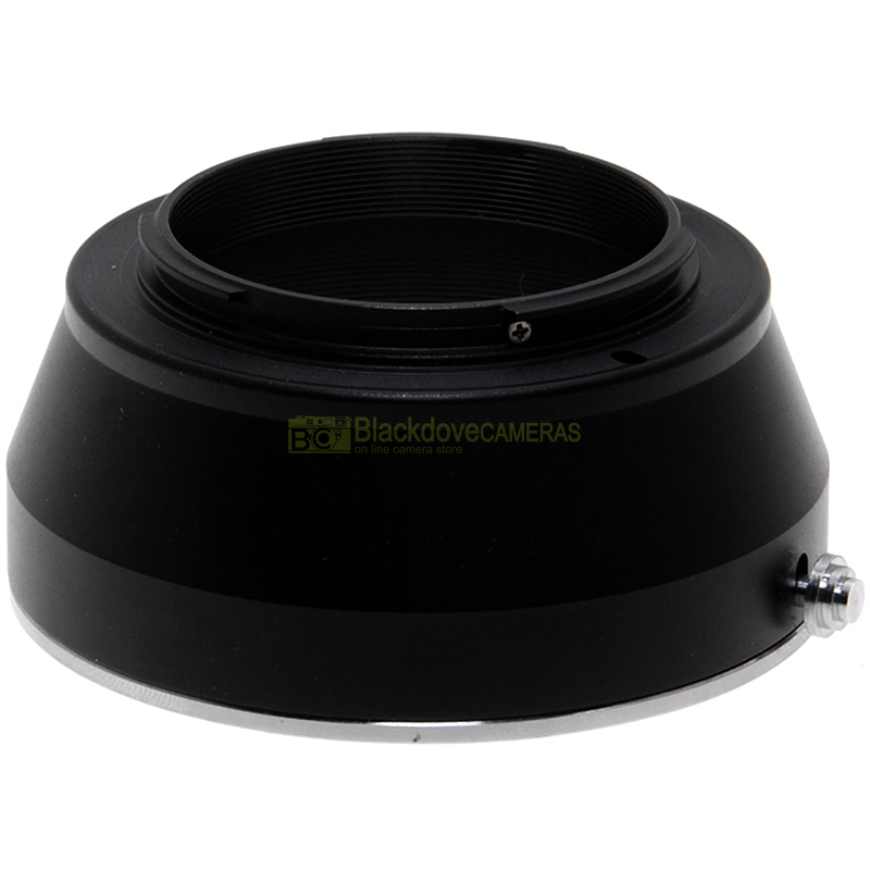 “Adapter per obiettivi Sigma SA su fotocamera mirrorless Fuji X. Adattatore.”