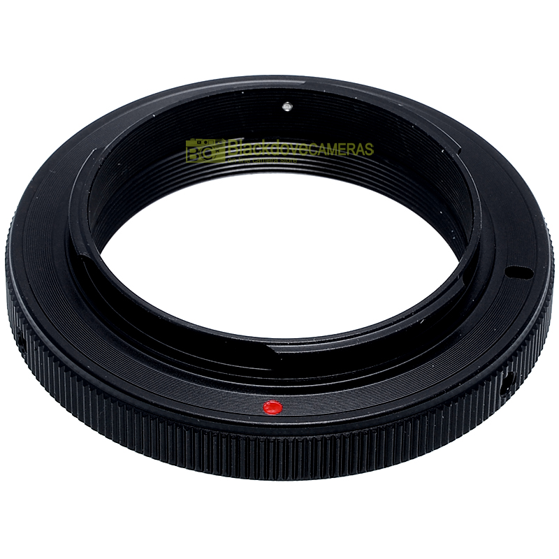 Anello adapter per obiettivi/accessori a vite T2 su fotocamere Nikon. Adattatore