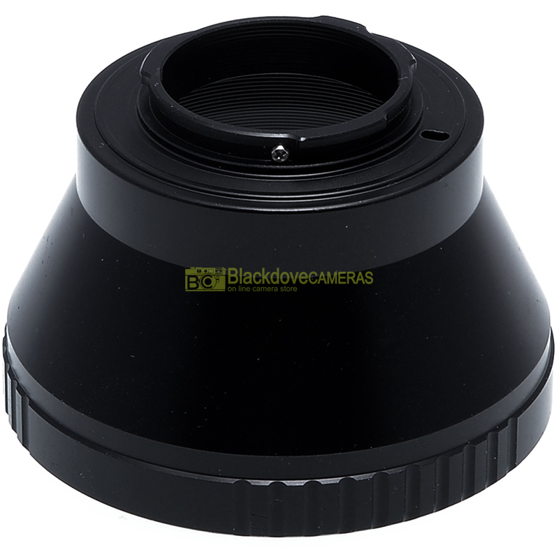Anello adapter per obiettivi Olympus OM su fotocamere Pentax Q. Adattatore.