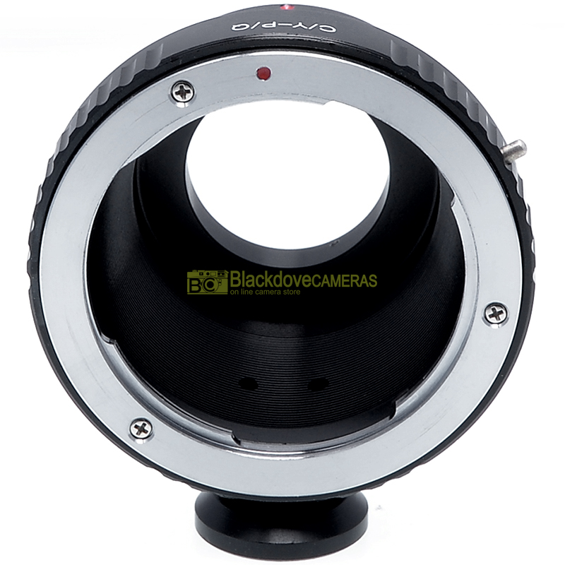 Anello adapter per obiettivi Contax/Yashica su fotocamere Pentax Q. X treppiede.